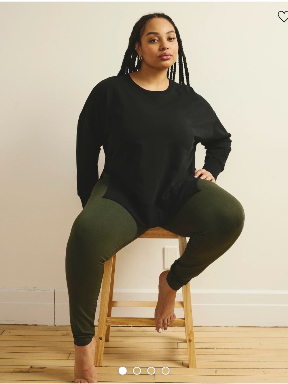Universal Standard Roya Leggings in “Nori” army green color NWT 6/8